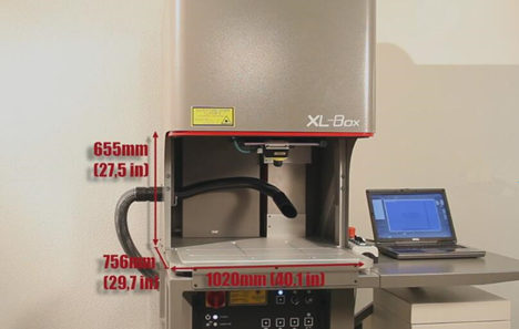xl-box光纖激光機工作圖